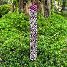 Fialový válec s levandulí