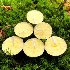 Čajové svíčky s kalíškem (set 6ks)