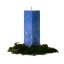 Trojboký hranol - Barva: Modrá
