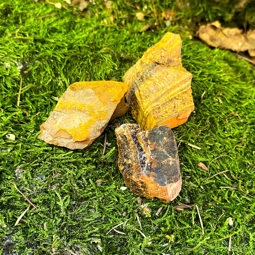 Tygří oko surové - Velikost: L