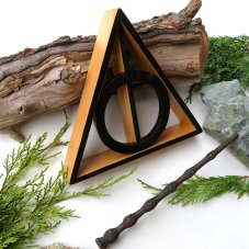 Miniatura relikvie smrti 20 cm č.25A