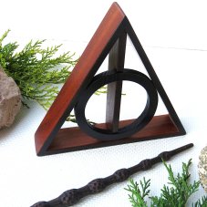 Miniatura relikvie smrti 20 cm č.25