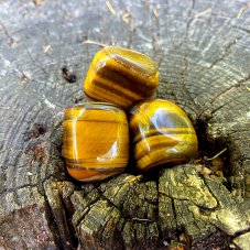 Tygří oko tromlované