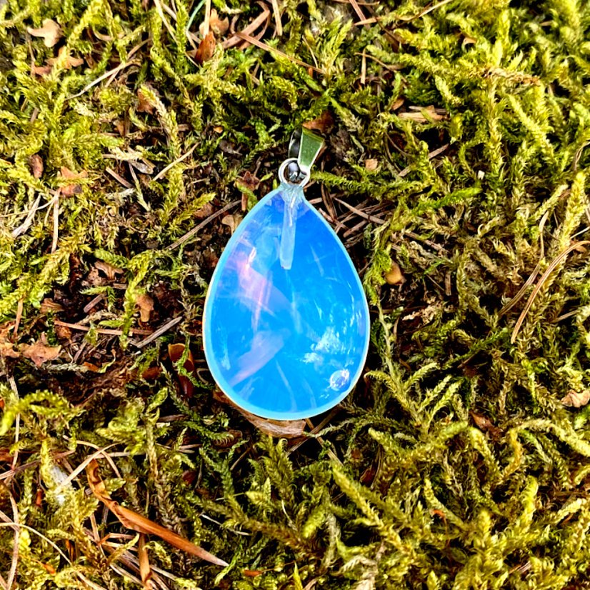 Přívěsek krystalová slza - Krystal: Křišťál