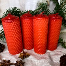 Adventní svíčky včelí 4 cm