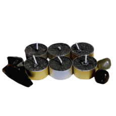 Čajové svíčky s kalíškem (set 6ks)