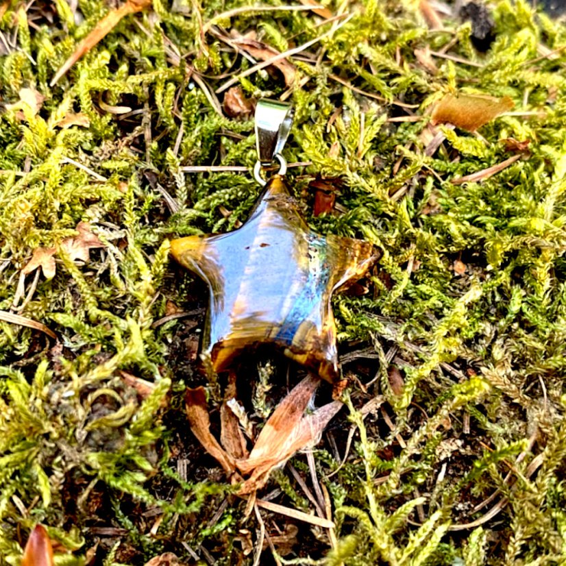 Přívěsek krystalová hvězda