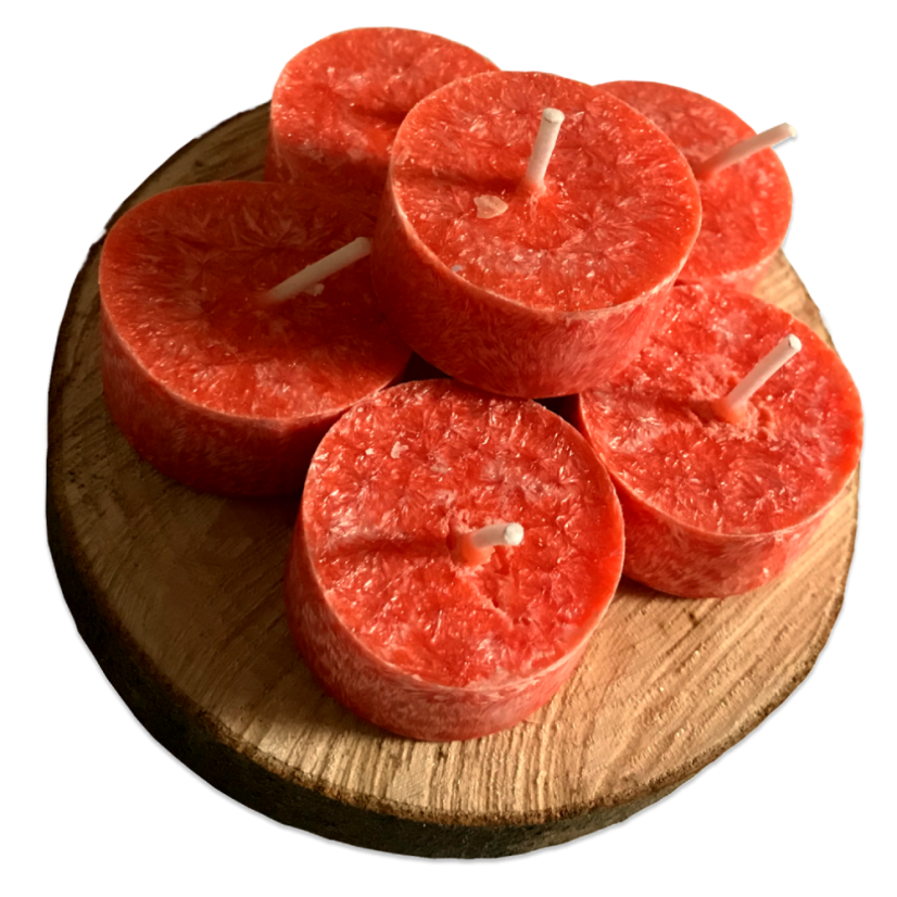 Čajové svíčky bez kalíšku (set 6 ks)