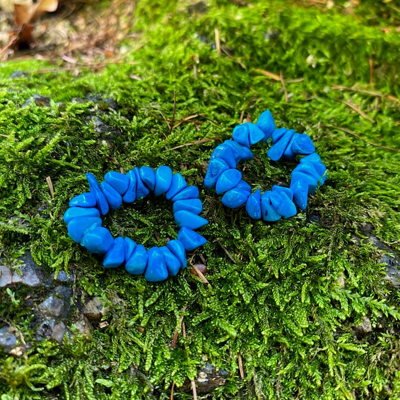 Prstýnek Modrý howlit