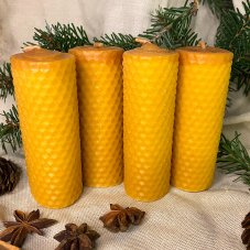 Adventní svíčky včelí 4 cm
