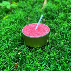 Palmová Čajová svíčka s kalíškem