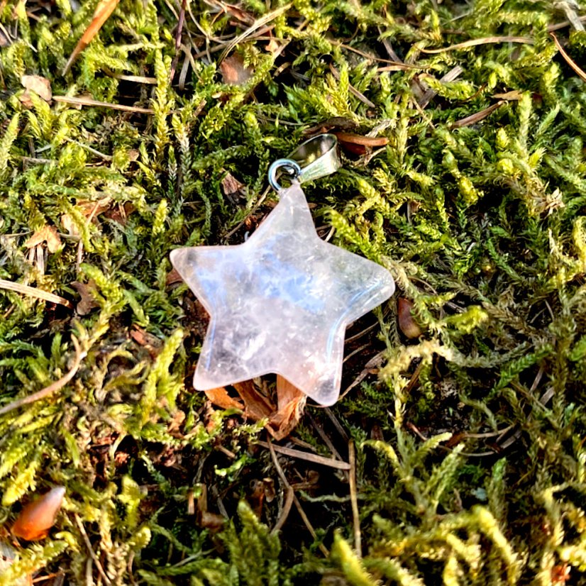 Přívěsek krystalová hvězda