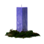 Trojboký hranol - Barva: Modrá